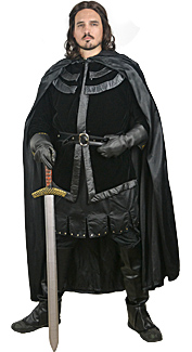 Early Gothic Warrior Rental Costume