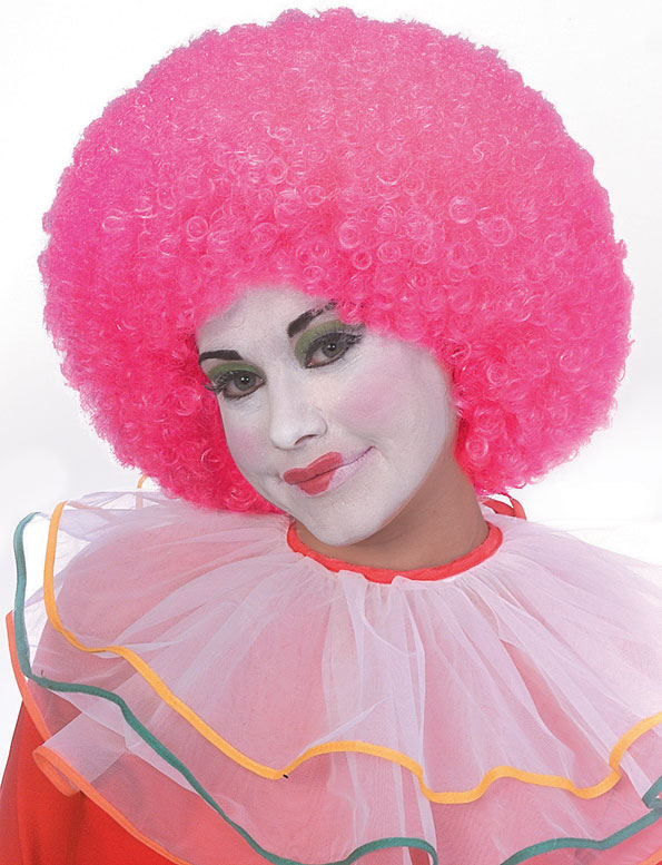 Neon shop afro wig