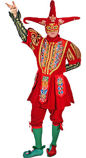Medieval on sale clown costume